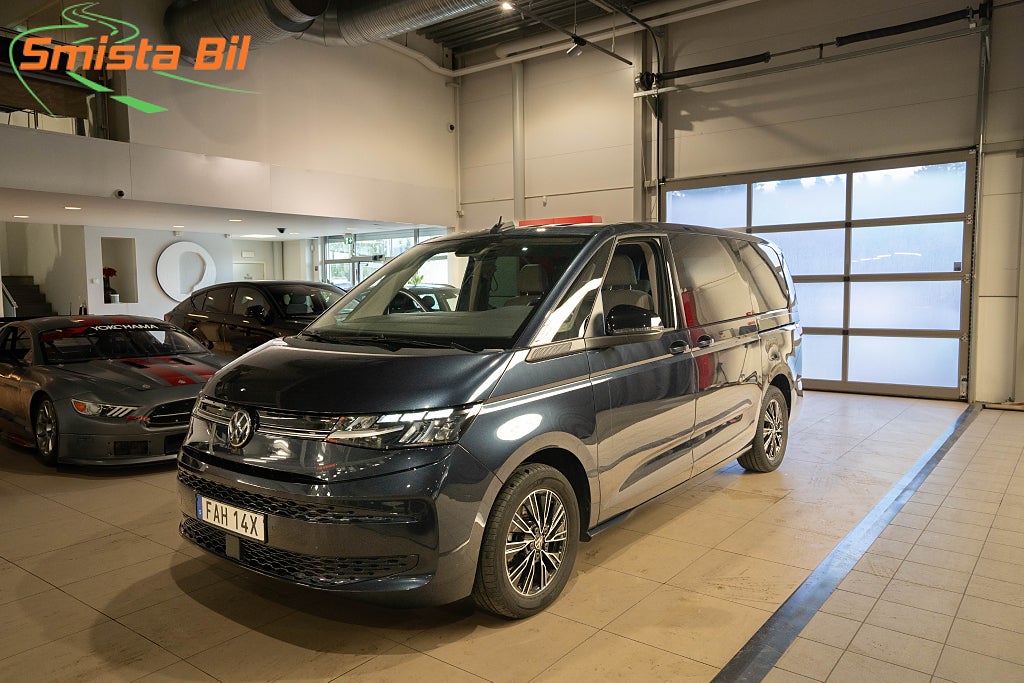 Volkswagen Multivan eHybrid 7-sits LÅNG EL-DÖRRAR H/K DRAG B-VÄRM MOMS