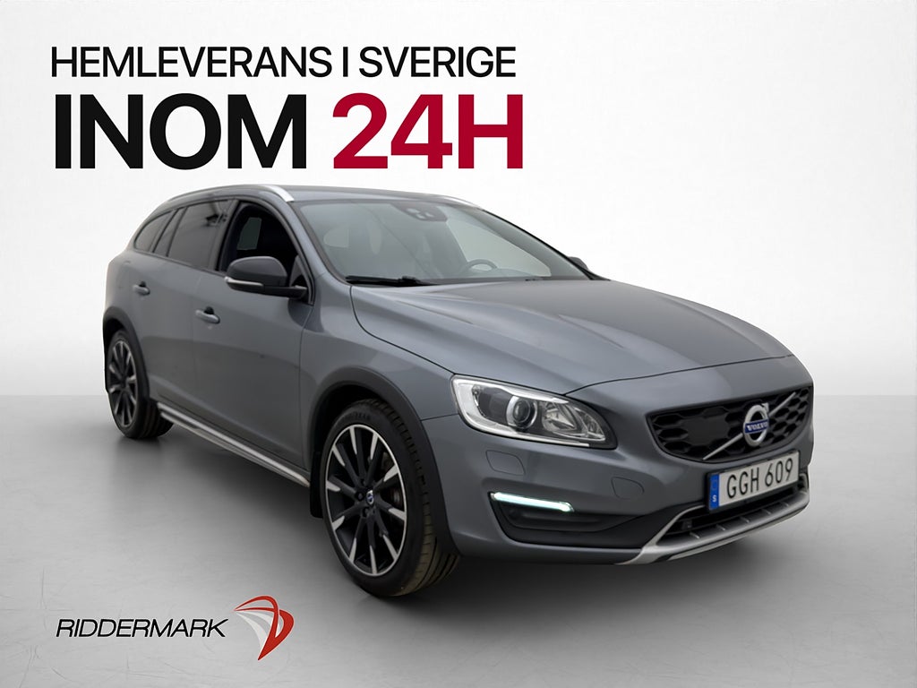 Volvo V60 Cross Country D4 AWD Summum VOC Värm Kamera Drag