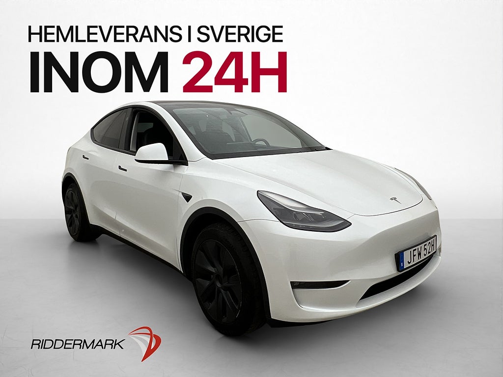 Tesla Model Y Long Range AWD Autopilot Värmepump Skinn
