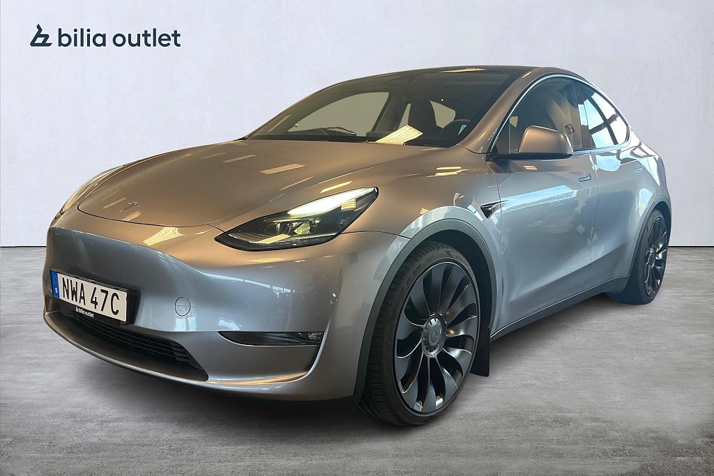 Tesla Model Y Performance AWD 534hk / Drag Kamera Autopilot Värmare