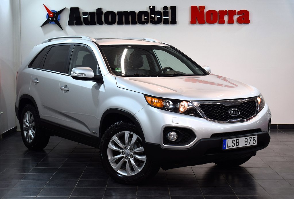 Kia Sorento 2.2 CRDi 197hk 4WD Auto Skinn Nyservad