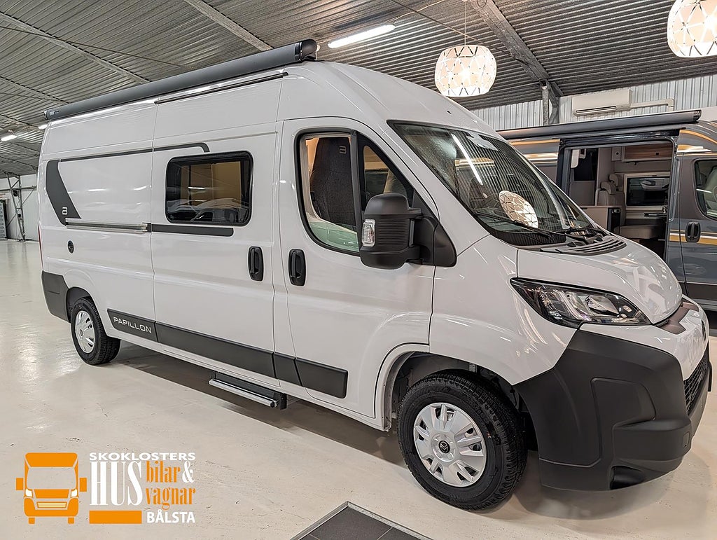Bürstner Papillon PC 6.0 Dieselvärmare Litium Allrounddäck