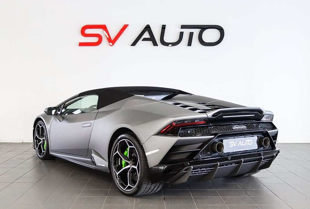 Lamborghini Huracán Evo Spyder LP-640-4 AWD 640hk