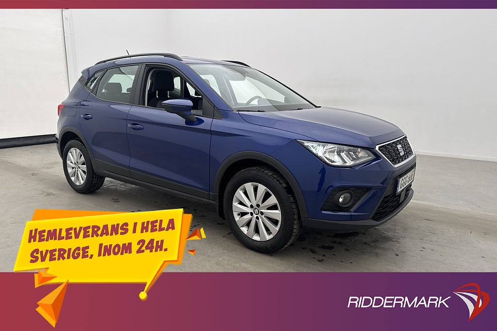Seat Arona 1.0 TSI 115hk Carplay 0.49l/mil