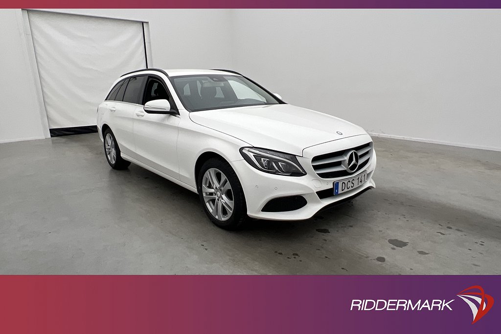 Mercedes-Benz C 220 T d 170hk Navigation Sensorer 0,45l/Mil