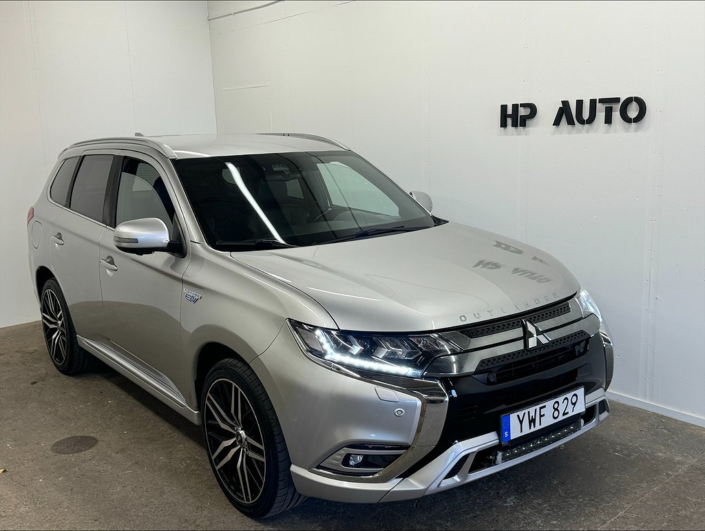 Mitsubishi Outlander PHEV Business Webasto 360 Drag Skinn 