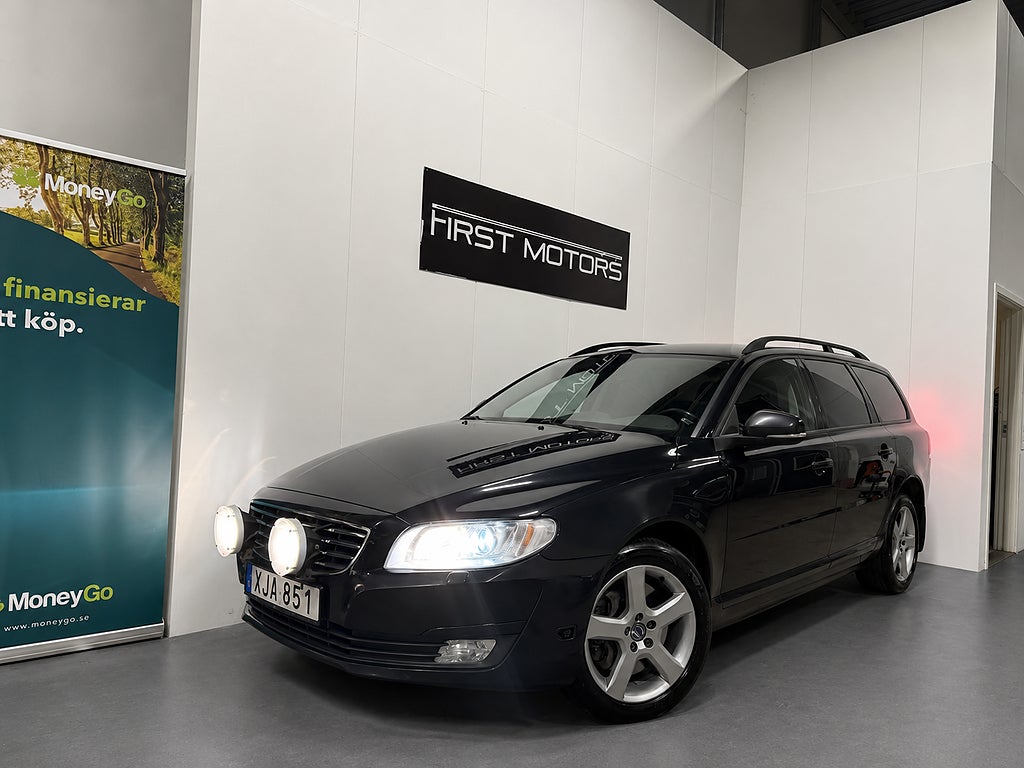 Volvo V70 D4 Geartronic Kinetic Euro 6/1-Ägare/Gammal tullbil