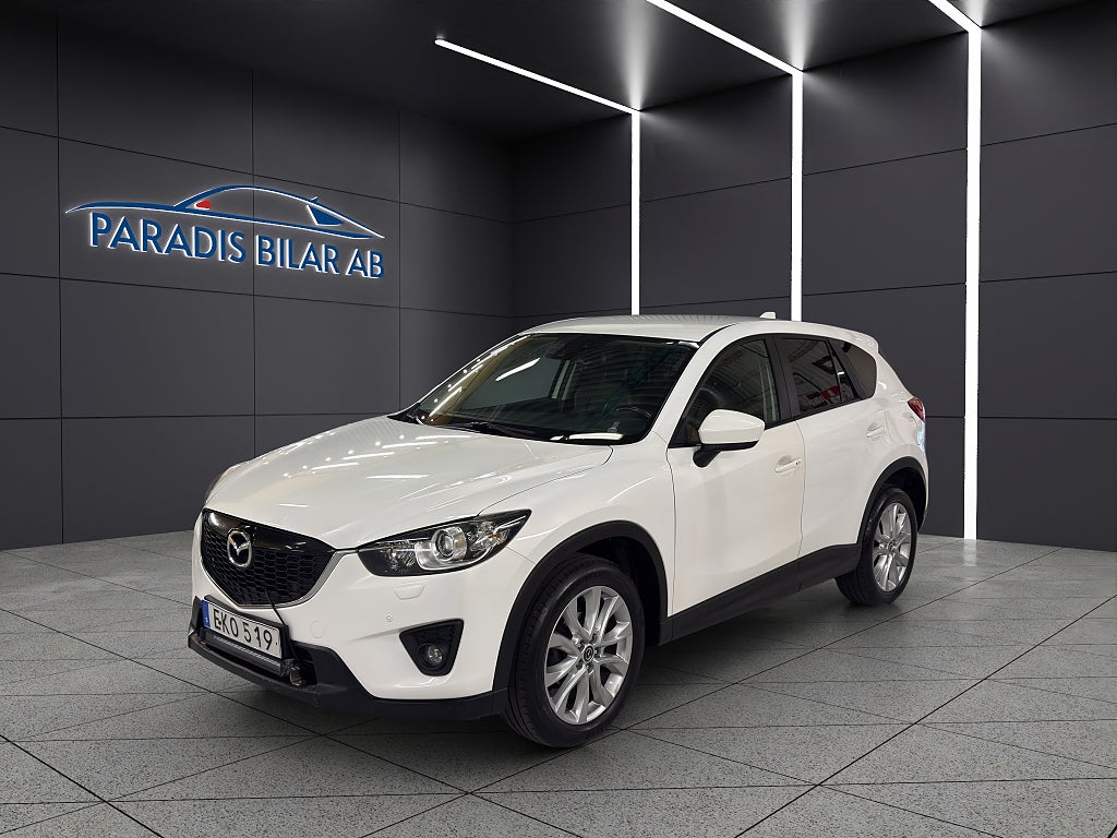 Mazda CX-5 2.2 SKYACTIV-D AWD Nyservad, Nybesiktigad