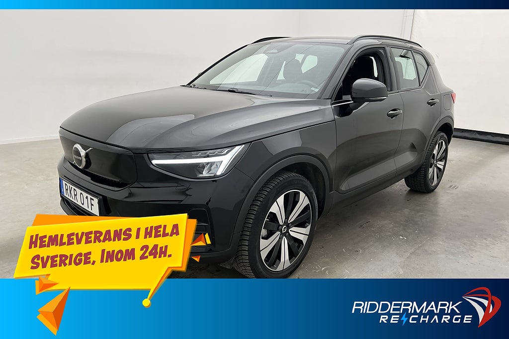 Volvo XC40 Recharge Single Motor Core Värmare Kamera MOMS