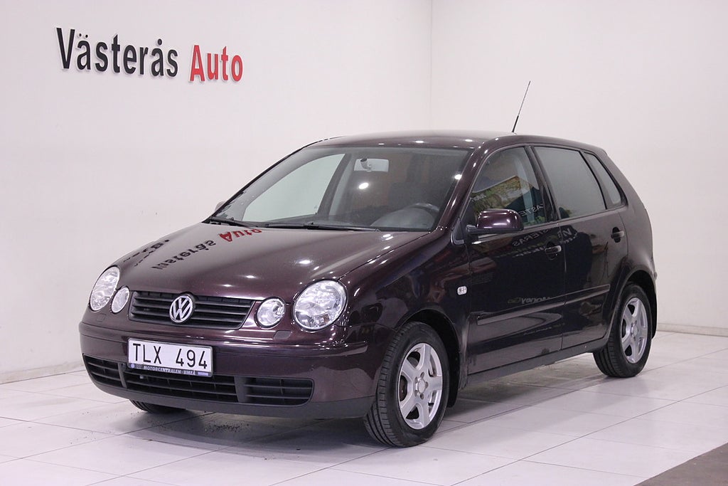 Volkswagen Polo 5-dörrar 1.4 Automat Drag Ny besikt Comfortline 75hk
