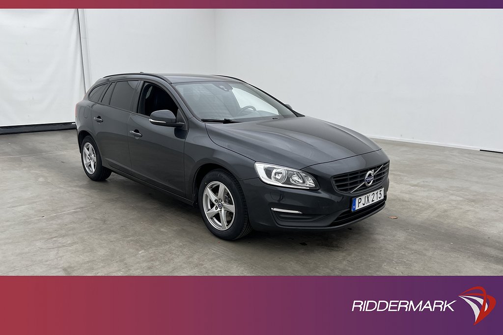 Volvo V60 T3 Classic Edition VOC Värm Sensorer Rattvärme GPS