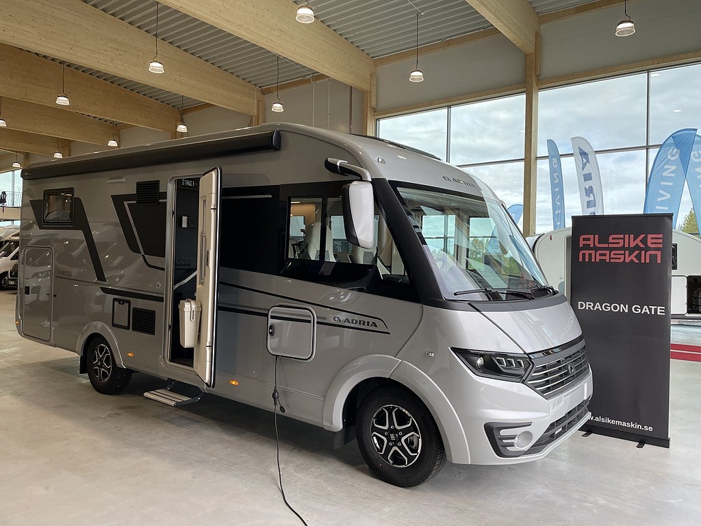 Adria Sonic Supreme 700 SL /Automat 180hk/ALDE/Taksäng/Långbäddar/Gara