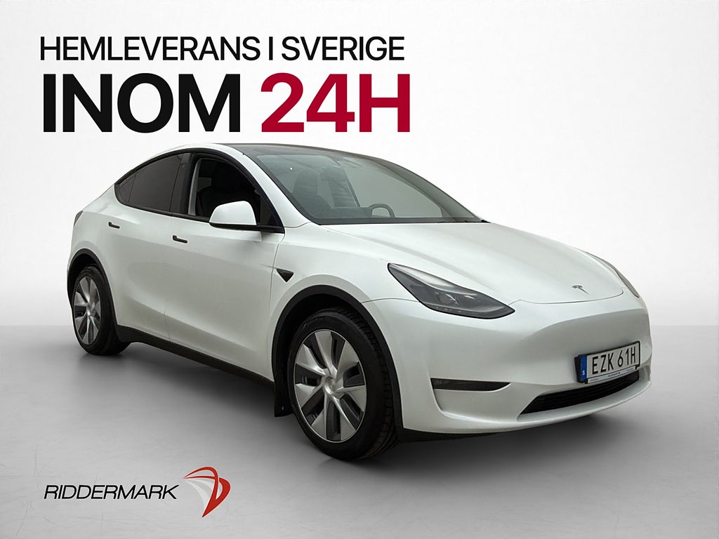 Tesla Model Y Longe Range 514hk AWD Dragkrok Autopilot MOMS