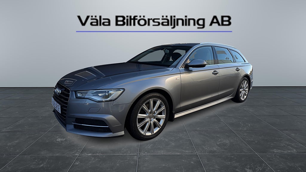 Audi A6 Avant 2.0 TDI quattro S-line /Skinn /Värmare /Drag