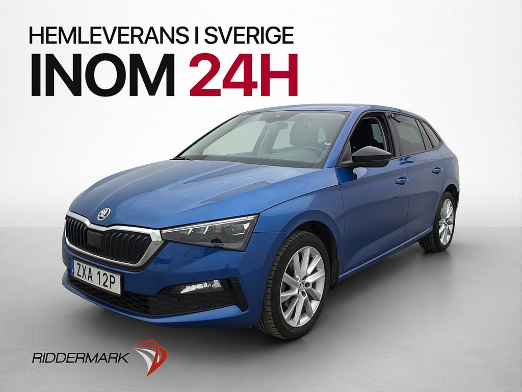 Skoda Scala 1.5 TSI 150hk Style P-sensorer Adapt Cockpit