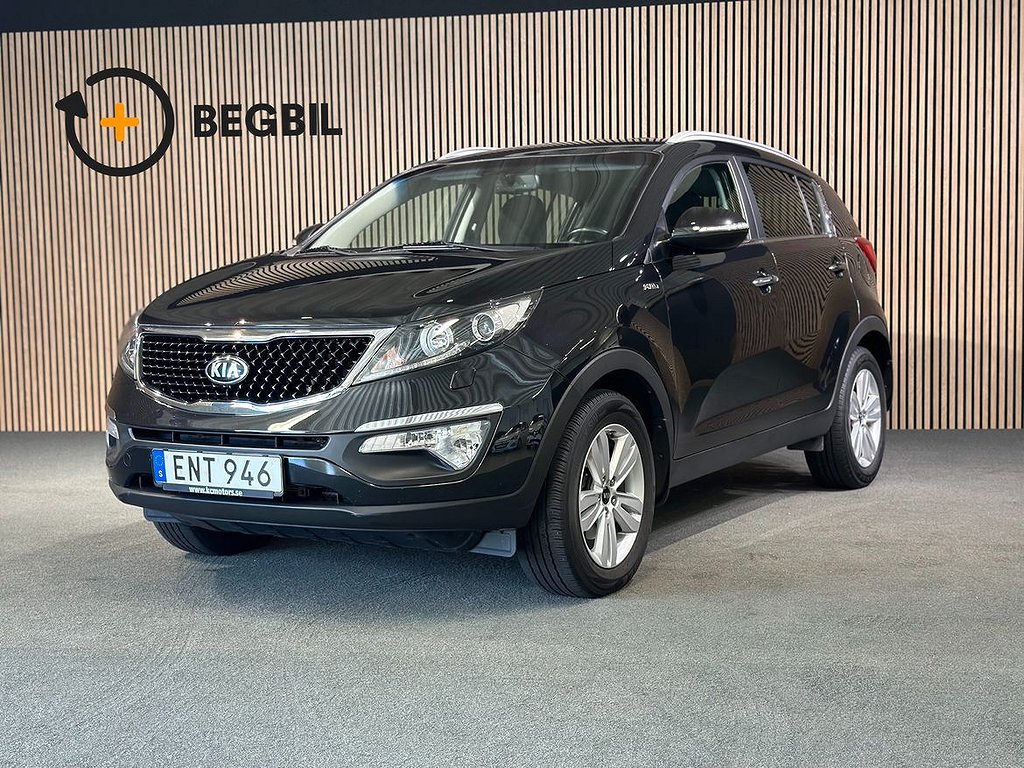 Kia Sportage 2.0 CRDi AWD | Drag | Lågmil | Nyservad