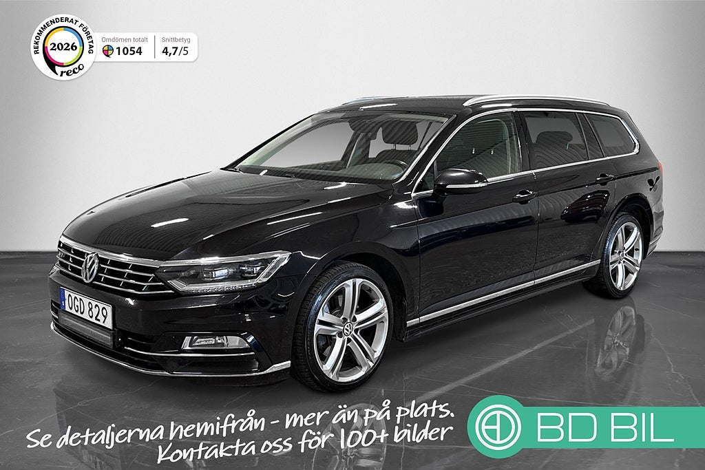 Volkswagen Passat 2.0 TDI 4MOTION R-LINE GT BACKKAMERA KAMREM BYTT DRAG