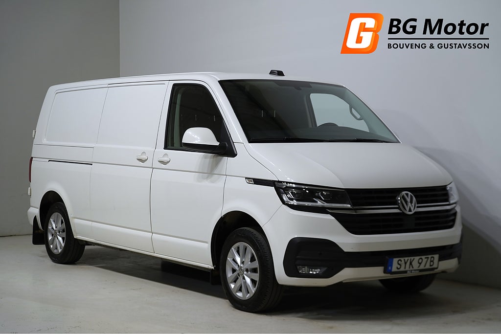 Volkswagen Transporter 2.0 TDI 150HK Aut Lång Drag/Värmare/Backkamera/Leasbar