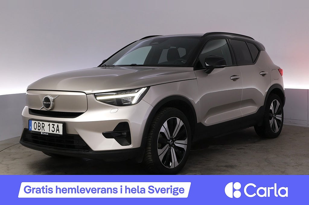 Volvo XC40 Recharge Single Motor Plus Kamera BLIS Navi Drag