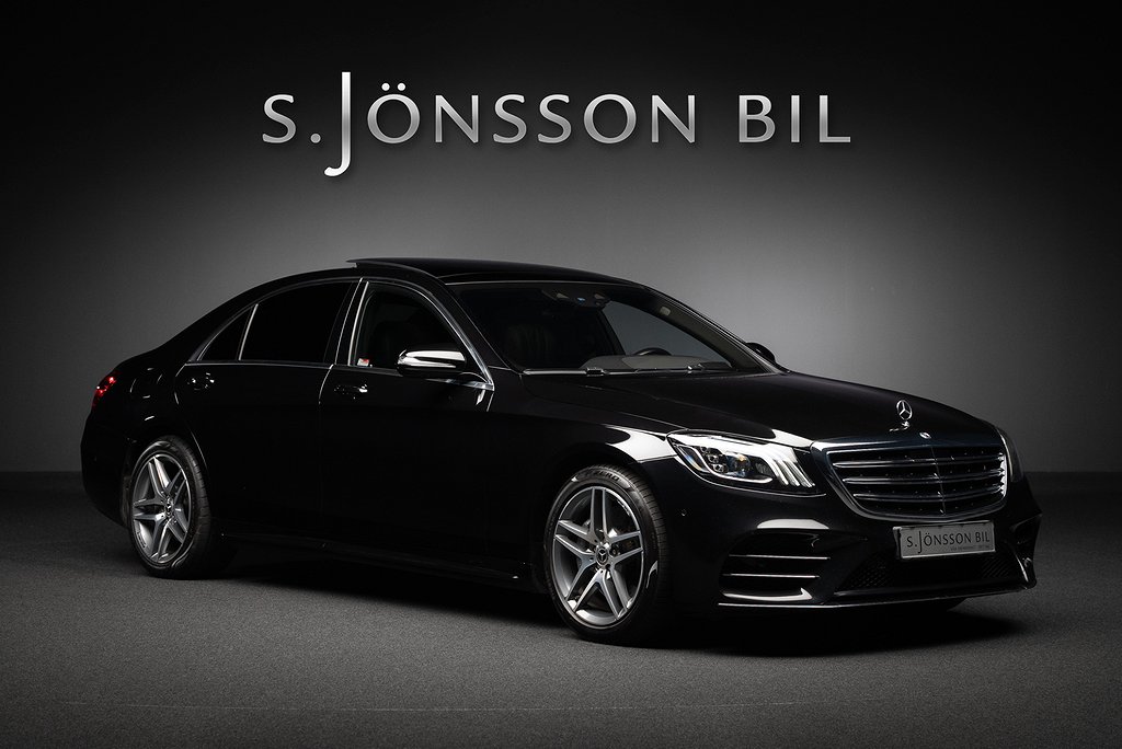 Mercedes-Benz S 400d Lång 4M AMG / Chaufförspaket /Se Filmen