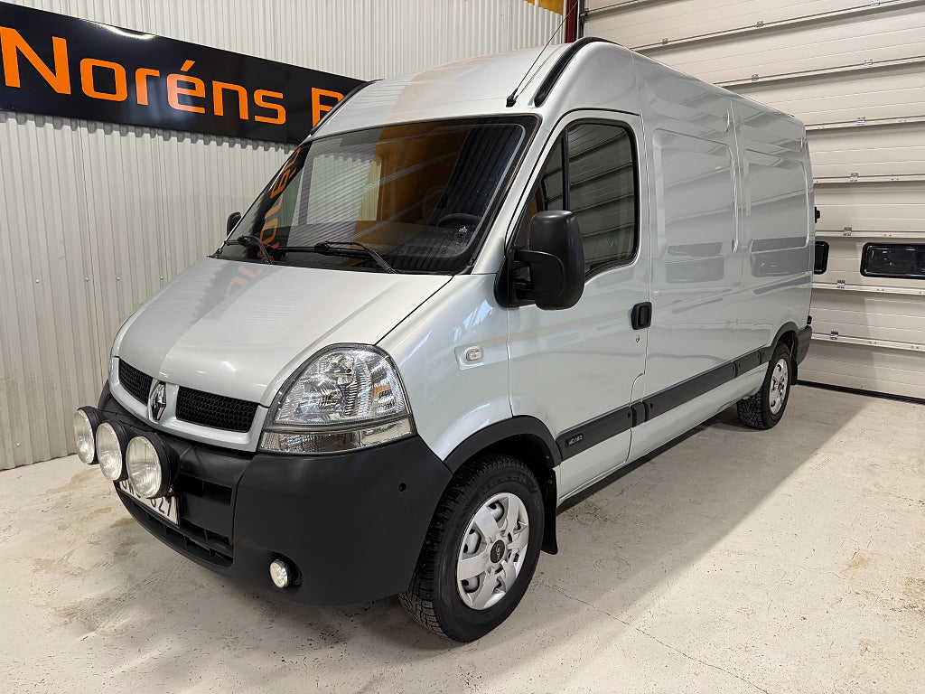 Renault master 2.5 dCi 5-SITS DUBBELHYTT CROSS/RACEBUSS MKT VÄLSKÖTT!!