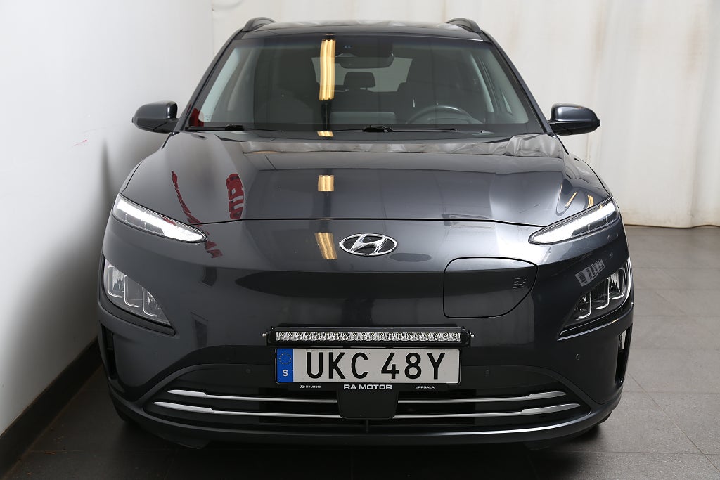 Hyundai Kona 64 kWh Advanced 204hk Skinn KRELL Head-up Nybilsgaranti 2022