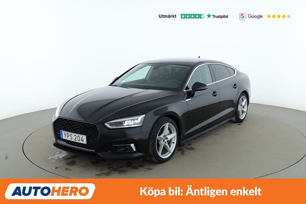 Audi A5 Sportback 2.0 TFSI Quattro Proline / Värmare, Drag