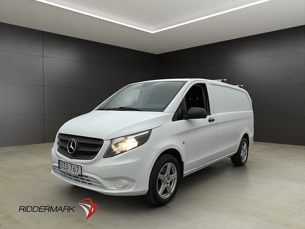 Mercedes-Benz Vito 114 L2 Värm 3-Sits Drag Farthållare Moms
