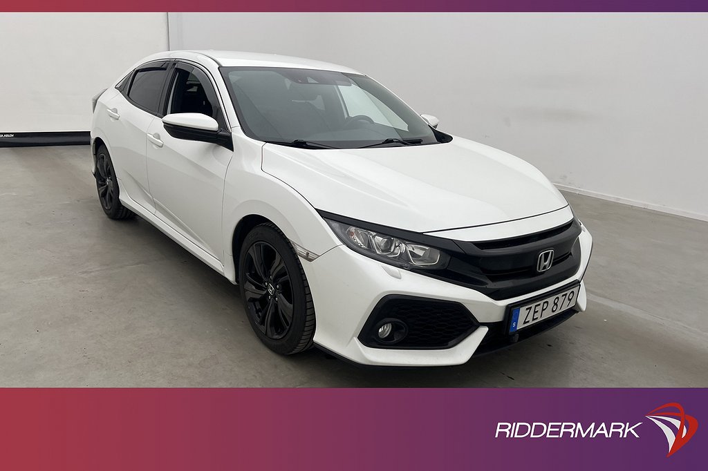 Honda Civic 1.0 CVT 129hk Elegance Kamera Navi Adaptiv-fart