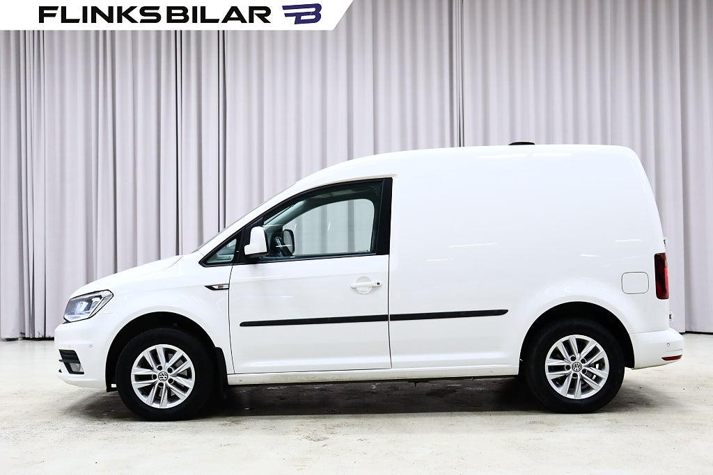Volkswagen Caddy DSG 122HK Inredd|Nedlackad|Girafflucka|SeUtr!