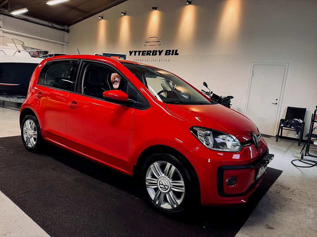Volkswagen UP! 5-Dörrar 1.0 MPI High up! Helskinn Ledramp Bluetooth SV