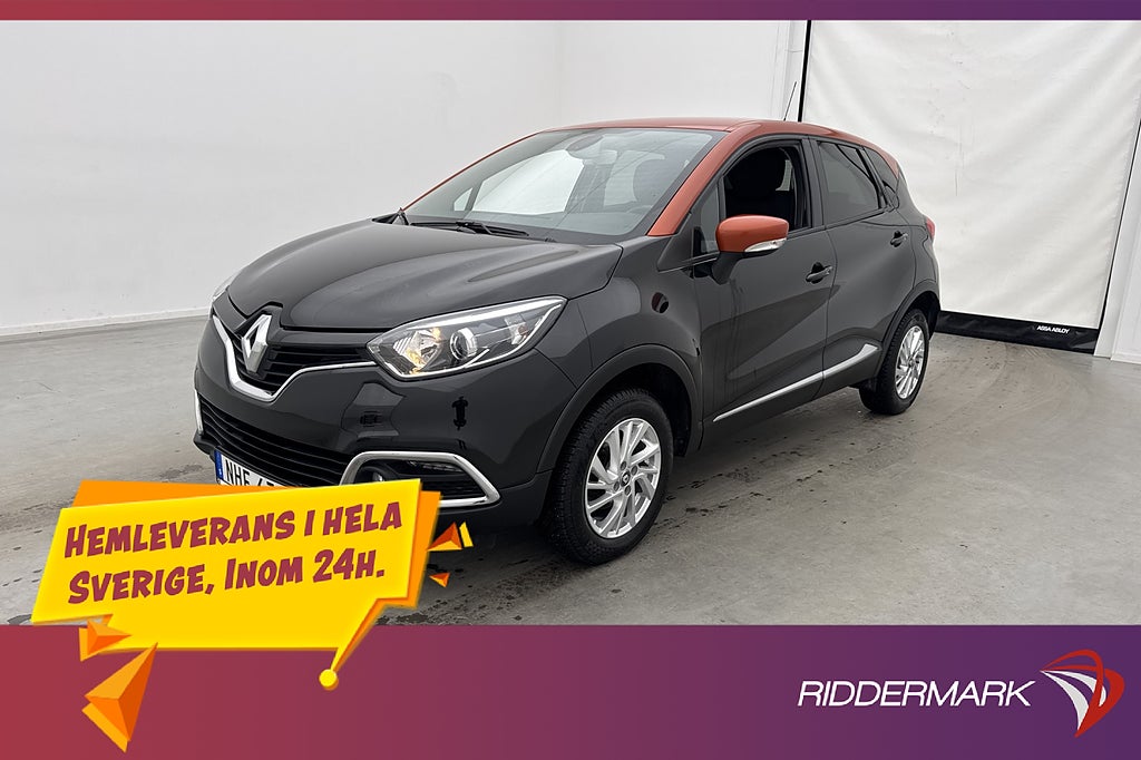Renault Captur 0.9 TCe 90hk Navi P-Sensor Få-brukare