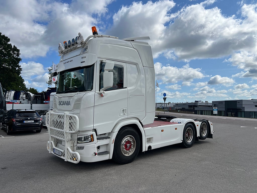 Scania R500 6x2 Dragbil Retarder, Klädd hytt, Full Boggie