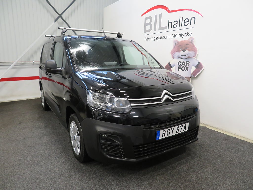 Citroën Berlingo 1.5BlueHdi 102HK PRO VÄRMARE DRAG TAKRÄCKE
