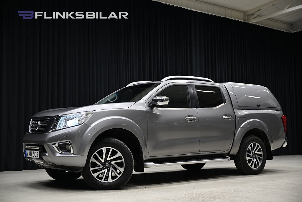Nissan Navara dCi 190HK Automat|Tekna|Kåpa|Drag|Webasto|Leasbar|SeUtr
