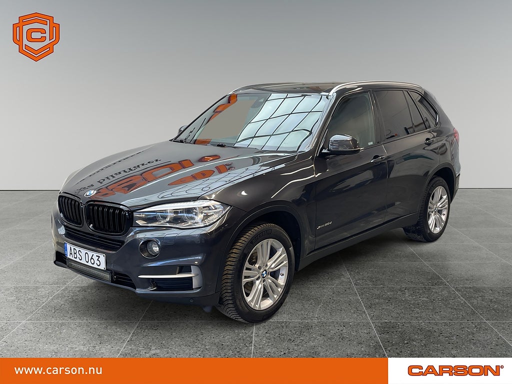 BMW X5 xDrive30d Aut Backkamera Navigation Dragkrok Läder