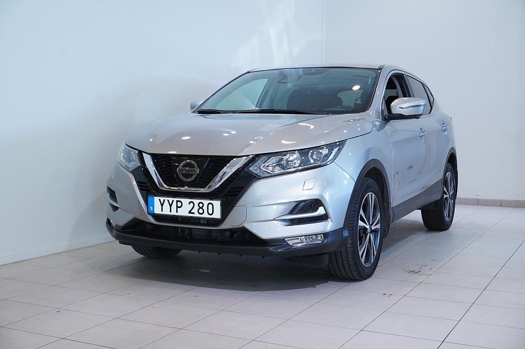 Nissan Qashqai 2,65% ränta DIG-T 115 X-Tronic CVT N-Connecta, Navigation, 360 K