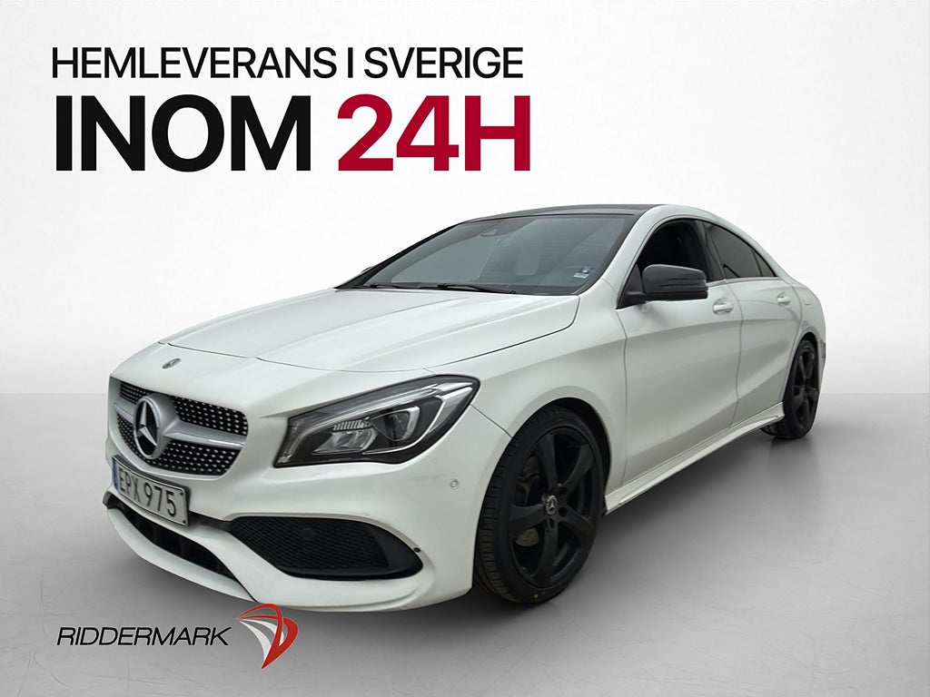 Mercedes-Benz CLA 180 109hk AMG Line Kamera Pano CarPlay