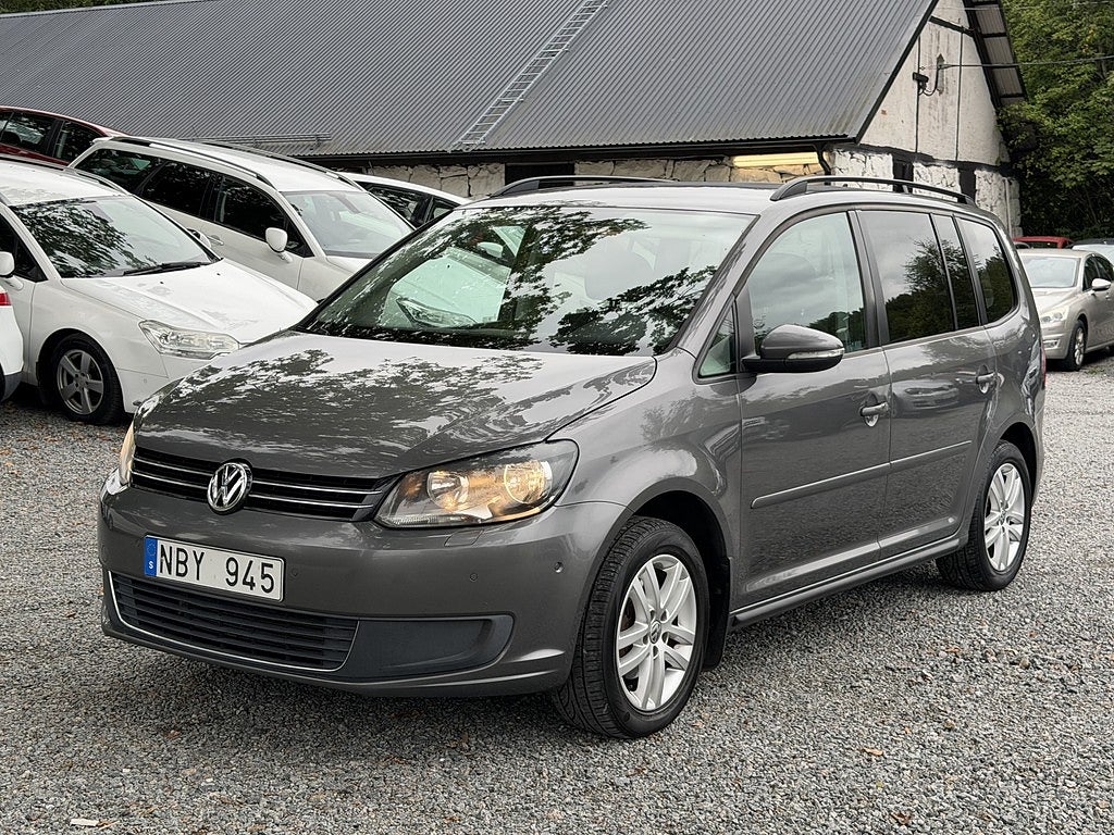 Volkswagen Touran  7-seater 1.6 TDI DPF BMT Masters, 1 brukare, 2013