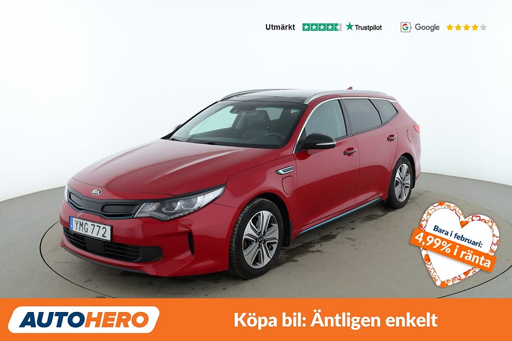 Kia Optima Sport Wagon Plug-in Hybrid Pluspaket 2 / 360, Panorama, Dragkrok