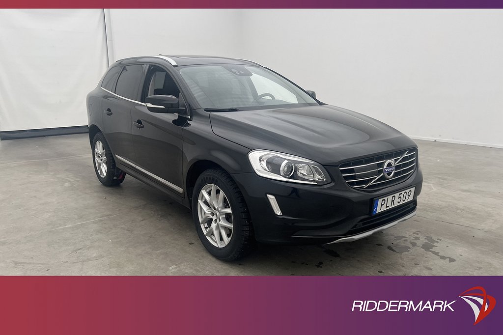 Volvo XC60 D4 AWD Classic Summum VOC Värm Pano Kamera Drag