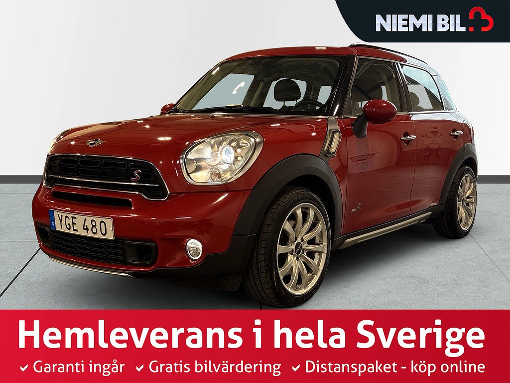 MINI Countryman Cooper S ALL4 Låg skatt S&V-däck Nyservad