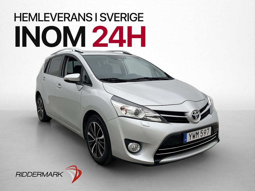 Toyota Verso 1.8 Intense 7-Sits Kamera Halvskinn En-Brukare