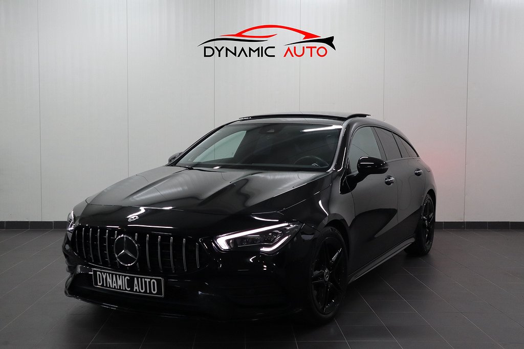 Mercedes-Benz CLA 180 SB AMG/PANORAMA/BELYSNING/DRAG/NIGHT