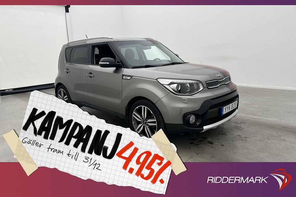 Kia Soul 1.6 GDI 132hk Advance Kamera Na 4,95% Ränta