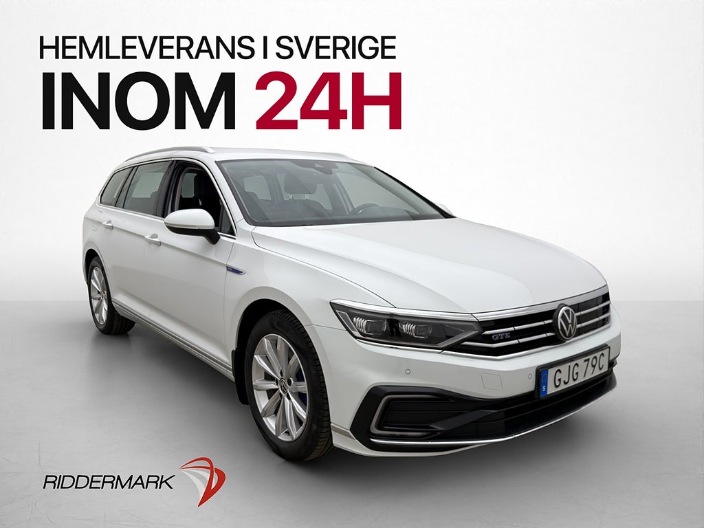 Volkswagen Passat GTE 218hk Värmare Matrix Kamera Navi Drag