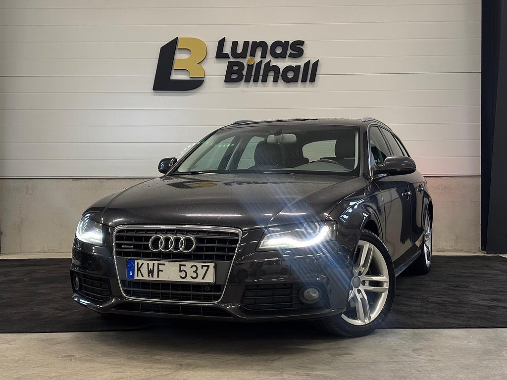 Audi A4 Avant 2.0 TFSI E85 quattro Base Euro 5/Dragkrok