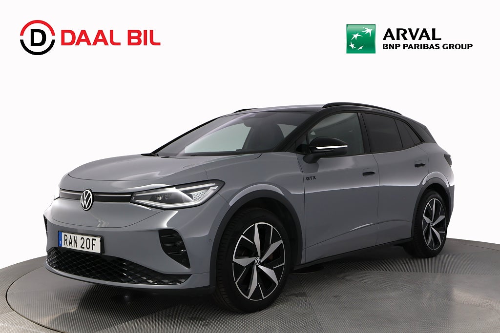Volkswagen ID.4 GTX GTX 4M 77 kWh 299HK KOMFORT DRAG B-KAMERA NAVI VÄRM