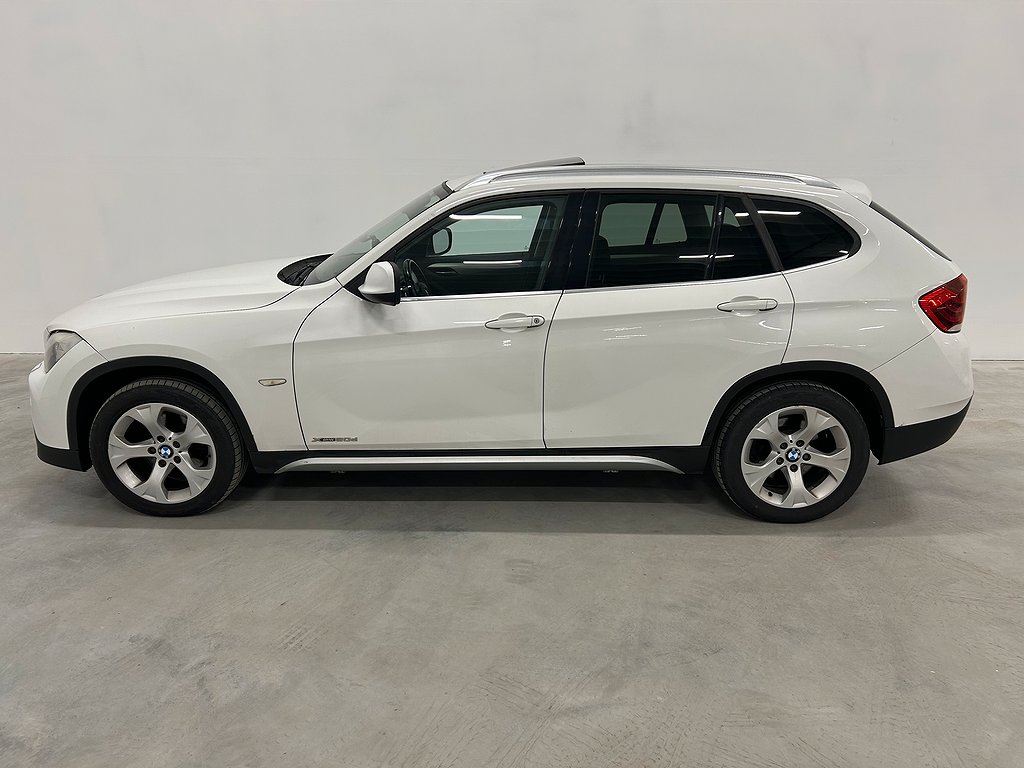 BMW X1 xDrive20d Steptronic Euro 5 panorama ny besiktigad