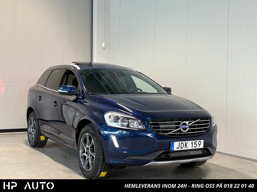 Volvo XC60 D4 AWD Ocean Race 1ägare Pano Drag B-Kamera D-värm